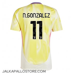 Juventus Nicolas Gonzalez #11 Vieraspaita 2024-25 Lyhythihainen